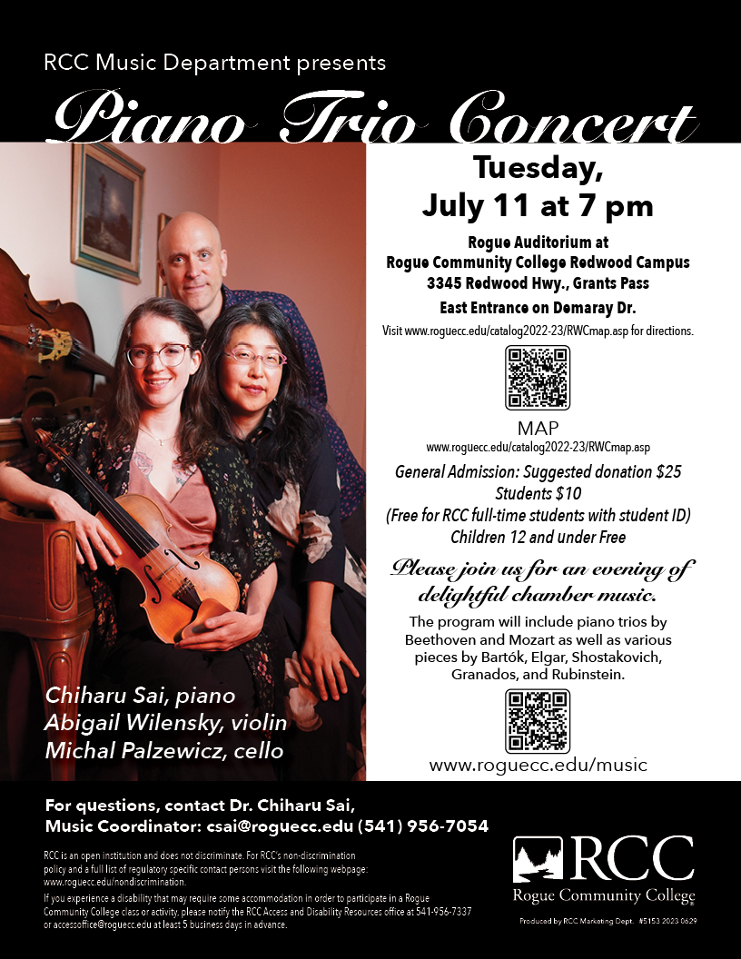 Professional Piano Trio Program